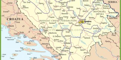 کا نقشہ بوسنیا روڈ